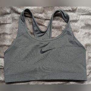 Nike Dri-FIT Women's Size: Small (S) Dark Gray Sports Bra